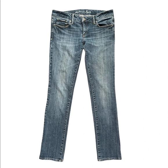 American Eagle Outfitter Stretch Skinny Jeans Size 6 - Picture 1 of 10
